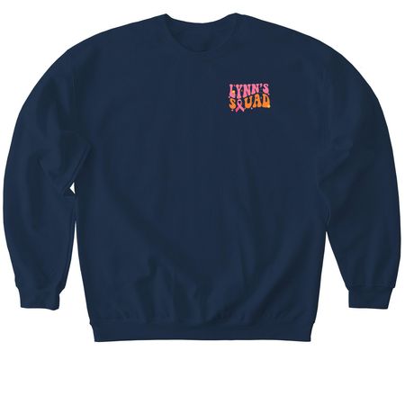 The Squad, a Navy Softstyle Crewneck Sweatshirt