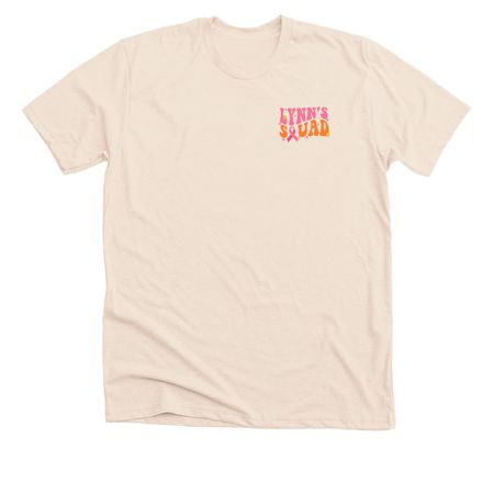 The Squad, a Heather Soft Cream Premium Unisex Tee