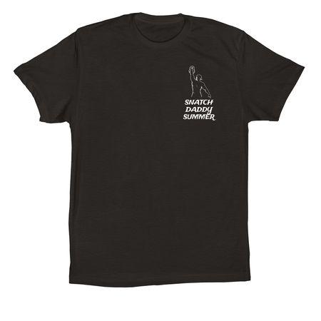 Snatch Daddy Summer: Snatch Quest, a Black Premium Cotton Tee
