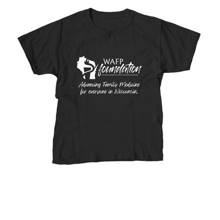 WAFP-F Mission & Vision Gear, a Black Youth Unisex Tee