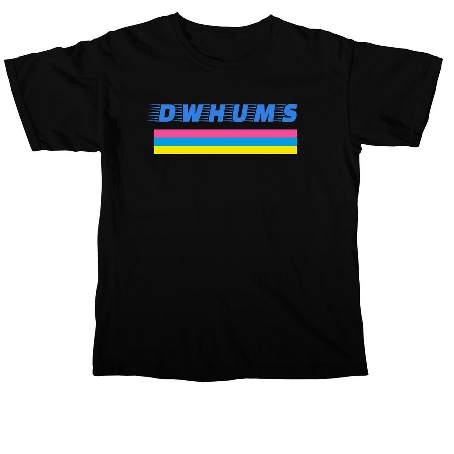 DWHUMS 2026 Racer Shirt, a Black Comfort Colors Unisex Tee