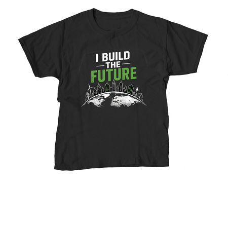 Wear the Future. Fuel the Mission, a Black Youth Unisex Tee