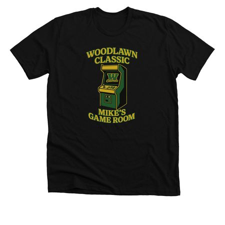 Woodlawn Classic, a Solid Black Blend Premium Unisex Tee