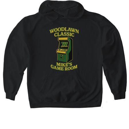 Woodlawn Classic, a Black Gildan Softstyle Pullover Hoodie