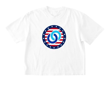 America 250 Foundation Tee, a White Comfort Colors Boxy Tee