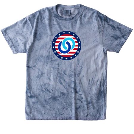 America 250 Foundation Tee, a Ocean Comfort Colors Colorblast Tee