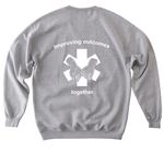 EMS Week, a Sport Grey Softstyle Crewneck Sweatshirt (back-view)