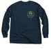 Tree Logo- Adult Navy with Color Print, a Navy Classic Long Sleeve Tee