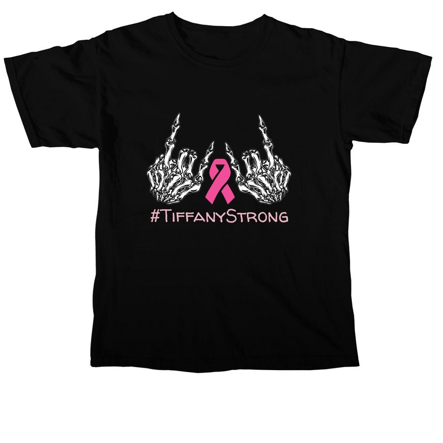 Tiffany Strong Shirts, a Black Comfort Colors Unisex Tee