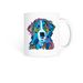 Multi-Color BMD Mug by MyMuzeArt for BARC, a White Coffee Mug