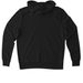 Isaac Get it Now Hand Drawn | Hoodies & Tees&nbsp;, a Deep Black Allmade Organic French Terry Pullover Hoodie (back-view)