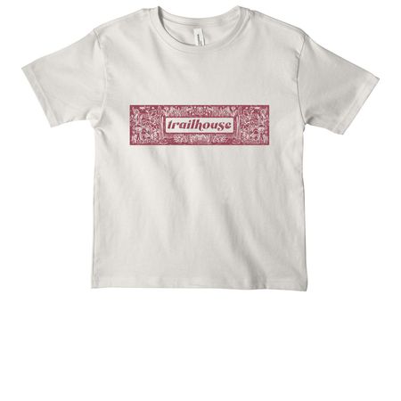 Nature Block Logo, a Vintage White Youth Heavyweight Tee