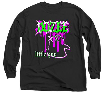 DOZEE - LITTLE GUY, a Black Classic Long Sleeve Tee