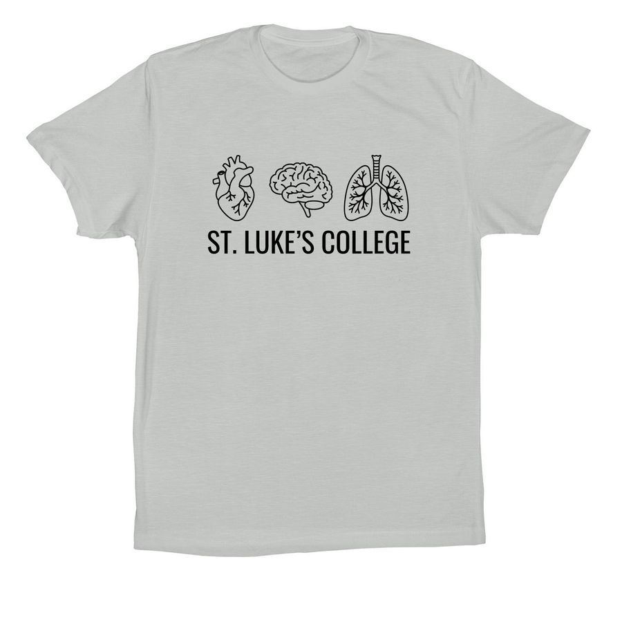 Vital Organs, a Silver Premium Cotton Tee