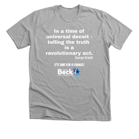 Deceit, a Athletic Heather Premium Unisex Tee