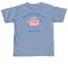 JOGGIN' FOR YOUR NOGGIN', a Washed Denim Comfort Colors Unisex Tee (back-view)