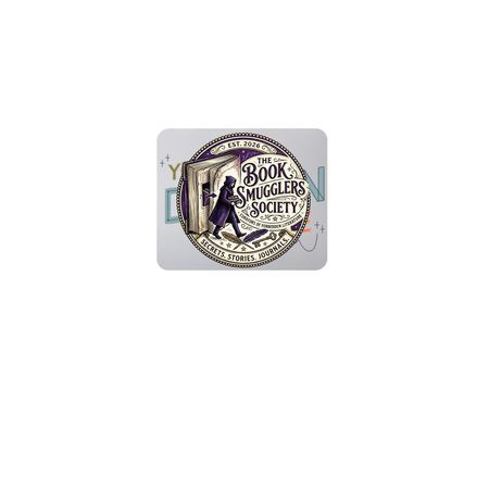 Mouse Pad Logo, a White Full Color Mouse Pad