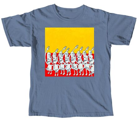 All of you saying Hello at once, a Blue Jean Comfort Colors Unisex Tee