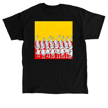 All of you saying Hello at once, a Black Classic Unisex Tee