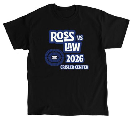 Ross vs Law Event Shirt, a Black Classic Unisex Tee