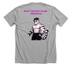 Scar FNAF Security Guard&nbsp;, a Athletic Heather Premium Unisex Tee (back-view)