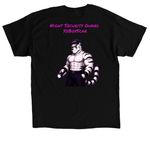 Scar FNAF Security Guard&nbsp;, a Black Classic Unisex Tee (back-view)