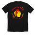 StarCon '26 Croupiers, a Solid Black Blend Premium Unisex Tee (back-view)