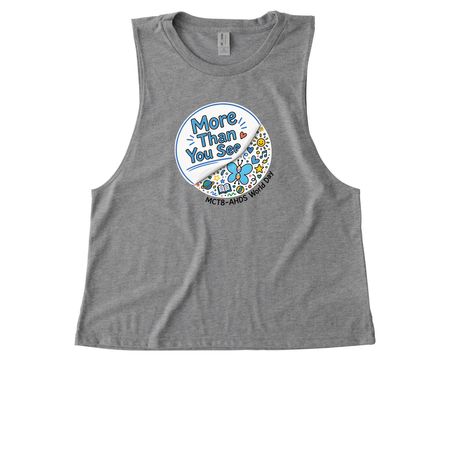 2026 MCT8-AHDS World Day, a Aluminum Grey Allmade Eco Triblend Women?s Muscle Tank