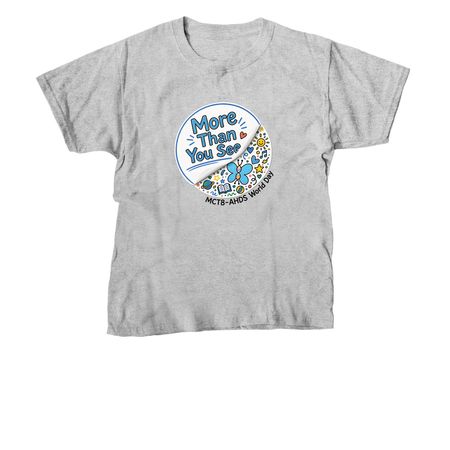 2026 MCT8-AHDS World Day, a Sport Grey Youth Unisex Tee