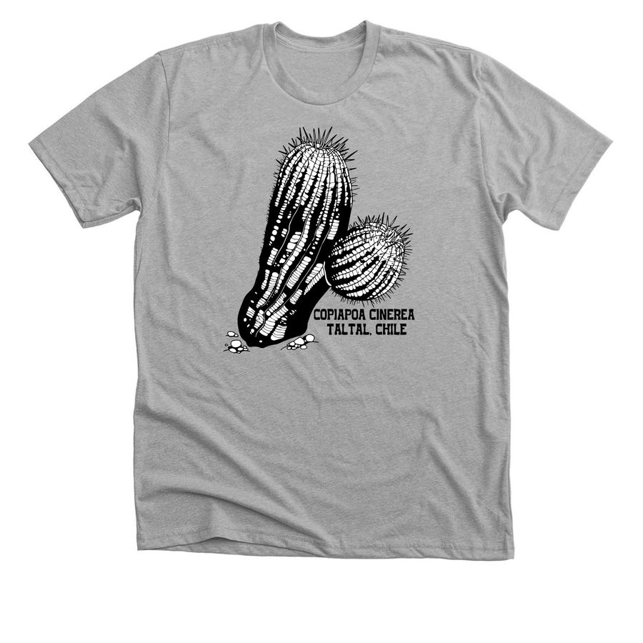Copiapoa cinerea, a Athletic Heather Premium Unisex Tee