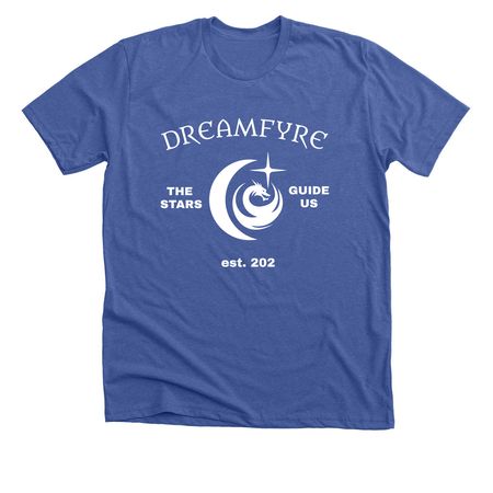 Dreamfyre Spirit Wear, a Solid True Royal Premium Unisex Tee