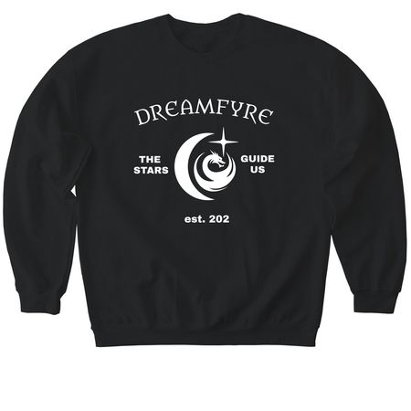 Dreamfyre Spirit Wear, a Black Softstyle Crewneck Sweatshirt