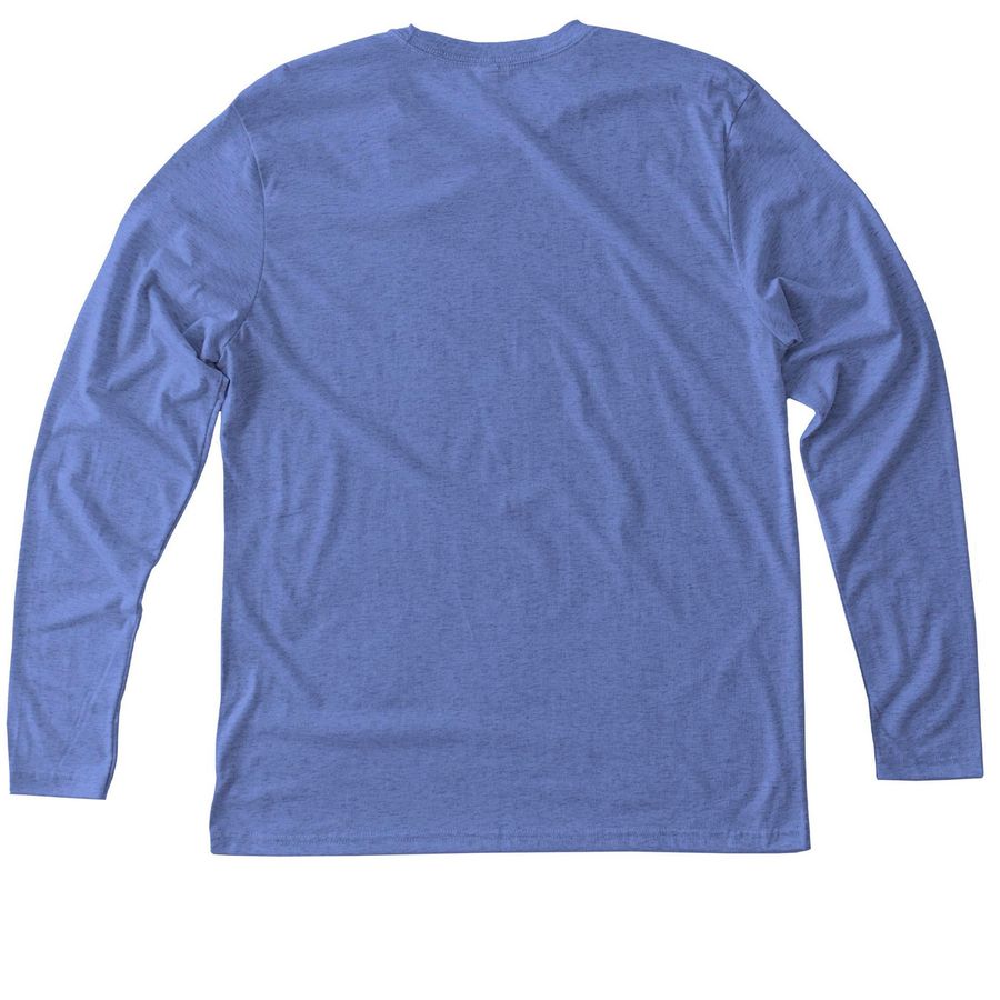Fergus the Fighter&nbsp;, a Vintage Royal Triblend Long Sleeve Tee (back-view)
