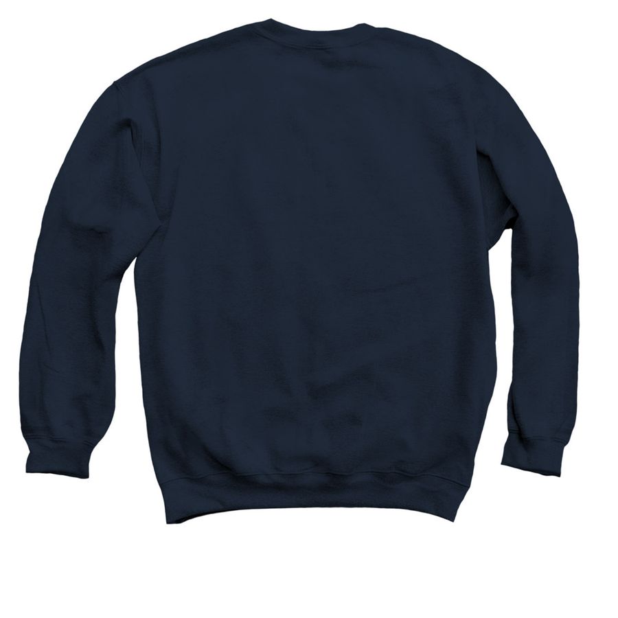 Hope & Love 2019, a Navy Crewneck Sweatshirt (back-view)