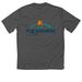 TWFF Activewear, a Iron Grey Heather Classic Performance Tee (back-view)