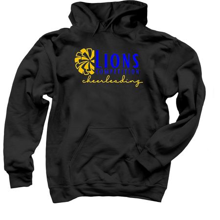 Elkhart Cheer - Competition, a Black Pullover Hoodie