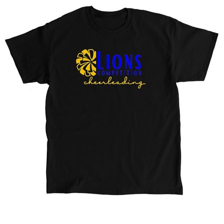 Elkhart Cheer - Competition, a Black Classic Unisex Tee