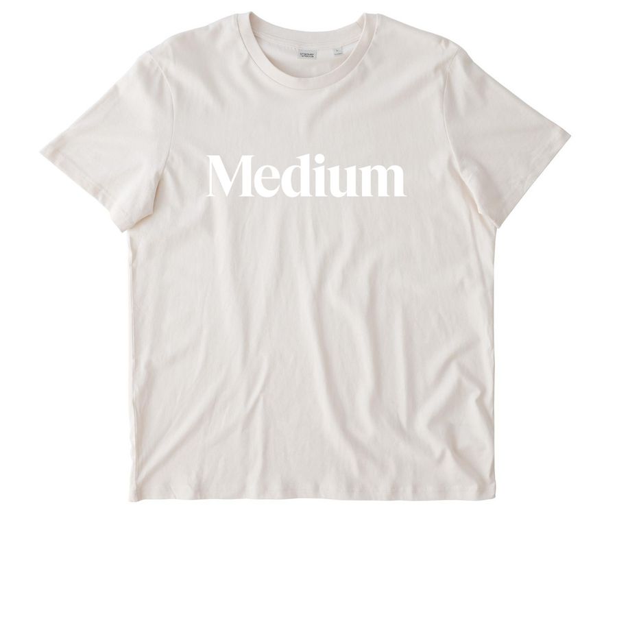 Light Mode, a Vintage White Stanley/Stella Unisex Crafter Tee