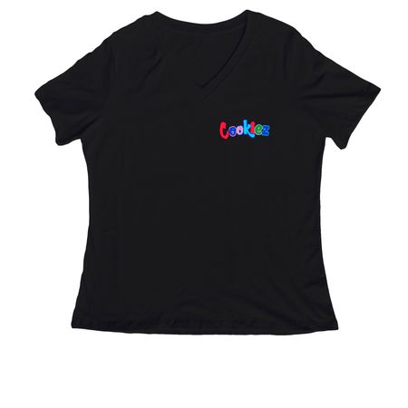 Innervision Cookies for A Cause, a Black Women's Relaxed V-Neck Tee