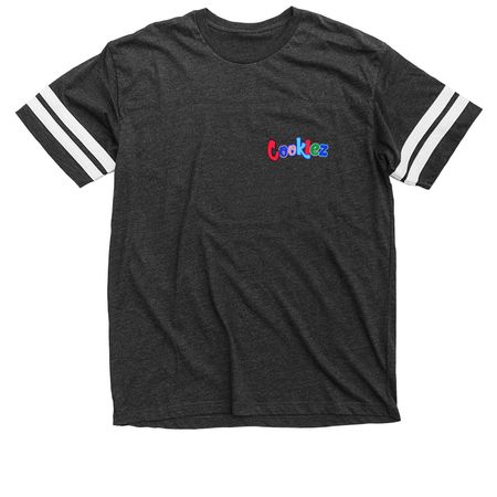 Innervision Cookies for A Cause, a Vintage Smoke / White Football Jersey Tee
