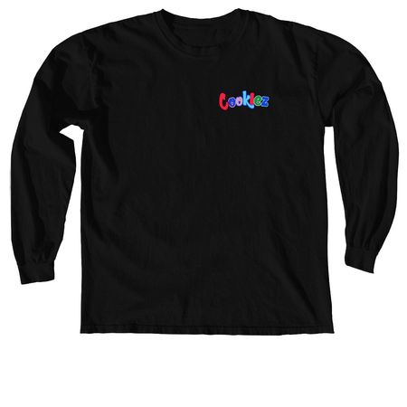 Innervision Cookies for A Cause, a Black Comfort Colors Long Sleeve Tee