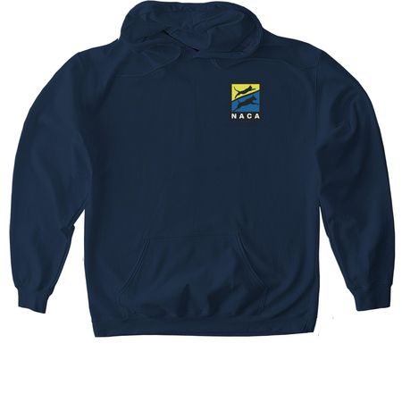 NACA Sweatshirts, a Navy Gildan Softstyle Pullover Hoodie
