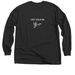 Just Hold On, a Black Classic Long Sleeve Tee