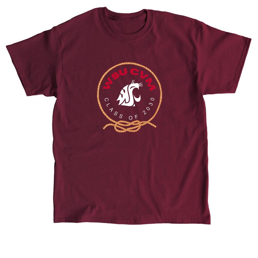 Class of 2030 T-Shirt, a Maroon Classic Unisex Tee
