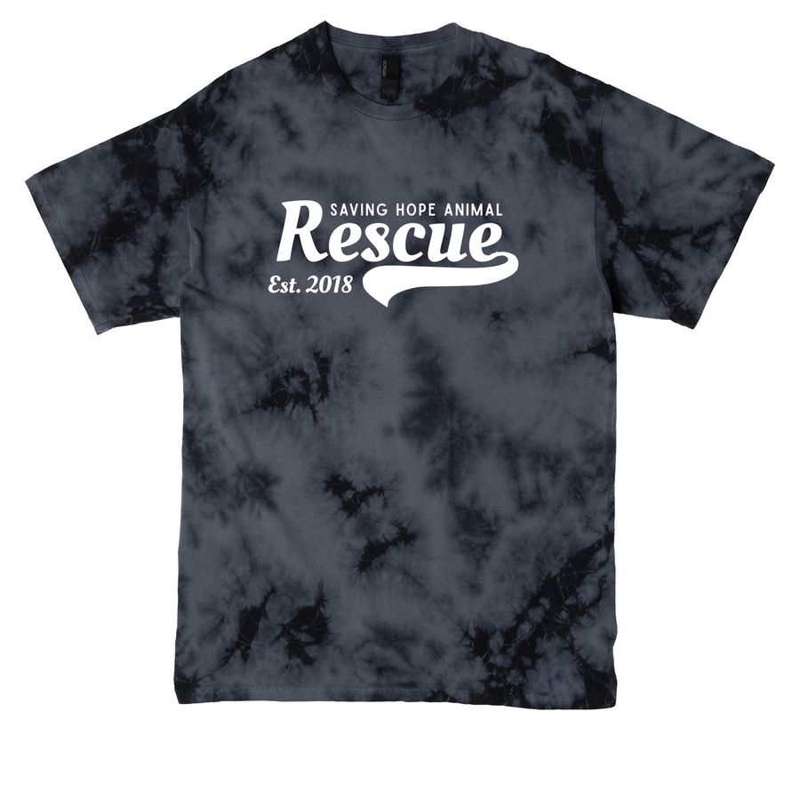 SHR Crystal TieDye, a Black Crystal Tie Dye Tee