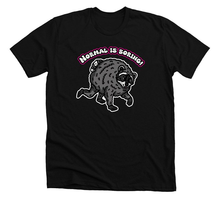 Normal is Boring - Jimothy, a Solid Black Blend Premium Unisex Tee