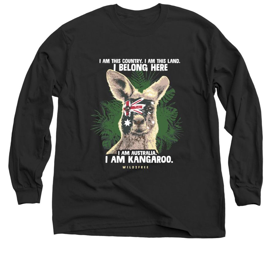 Wild2Free, a Black Classic Long Sleeve Tee