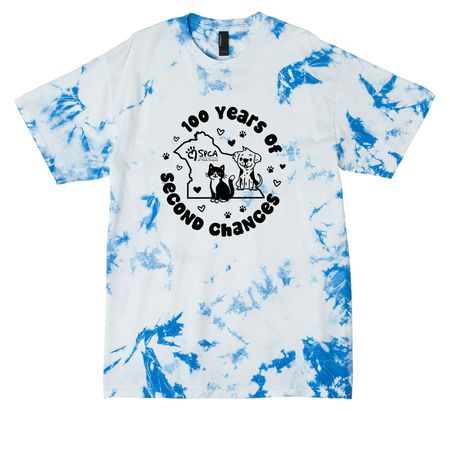 100 Years Of Second Chances, a True Royal Crystal Tie Dye Tee