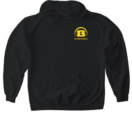 Bumblebees, a Black Gildan Softstyle Pullover Hoodie