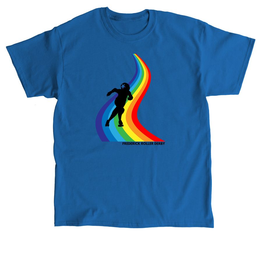 FRD Rainbow Skater, a Royal Classic Unisex Tee
